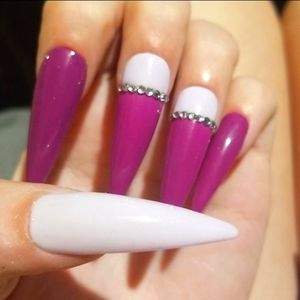 Purple Majesty Nails